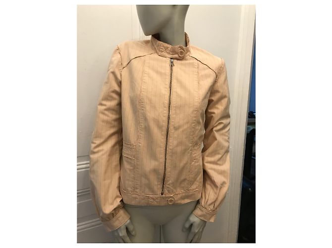 Giacca Vanessa Bruno Athe in cotone rosa - vista 2