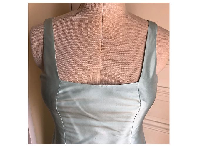 Vestido de seda Renato Nucci Verde claro - vista 2