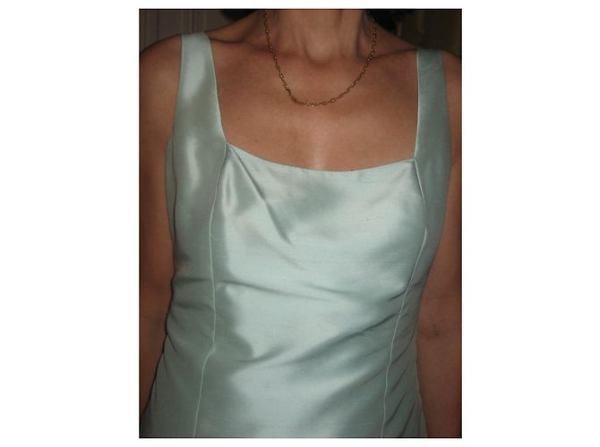 Vestido de seda Renato Nucci Verde claro - vista 4
