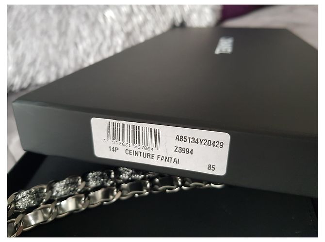 Chanel Fancy belt Silvery - view 11