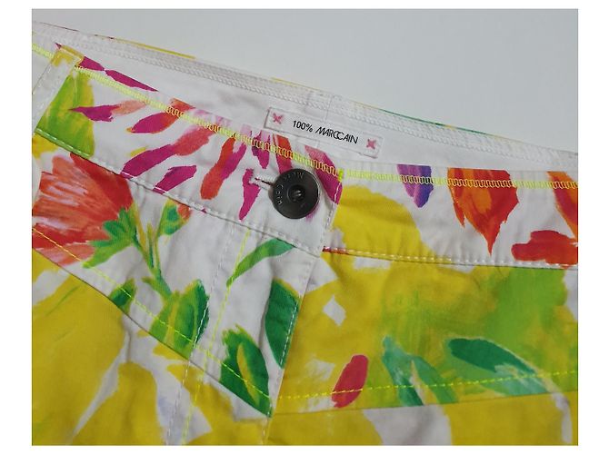 Falda floral de algodón Marc Cain Multicolor - vista 3