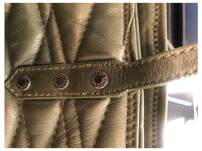 Zadig & Voltaire Ledertasche Khaki - Ansicht 6