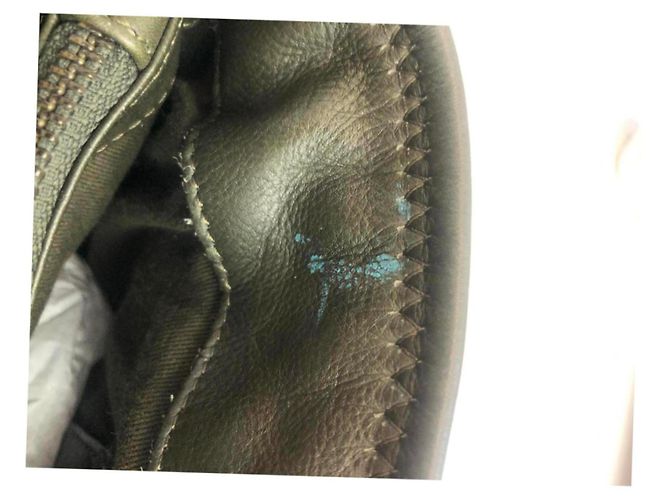 Zadig & Voltaire Ledertasche Khaki - Ansicht 8