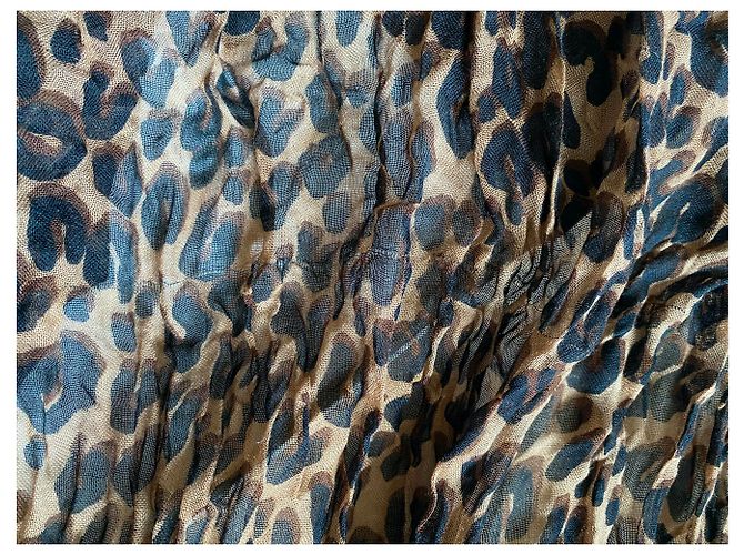 Louis Vuitton, Que hay que tener! Louis Vuitton Etole Leopard Marron por Stephen Sprouse - ¡edición limitada! Castaño Estampado de leopardo Fucsia - vista 12