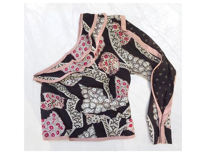 Top asimétrico Isabel Marant de viscosa Multicolor - vista 7