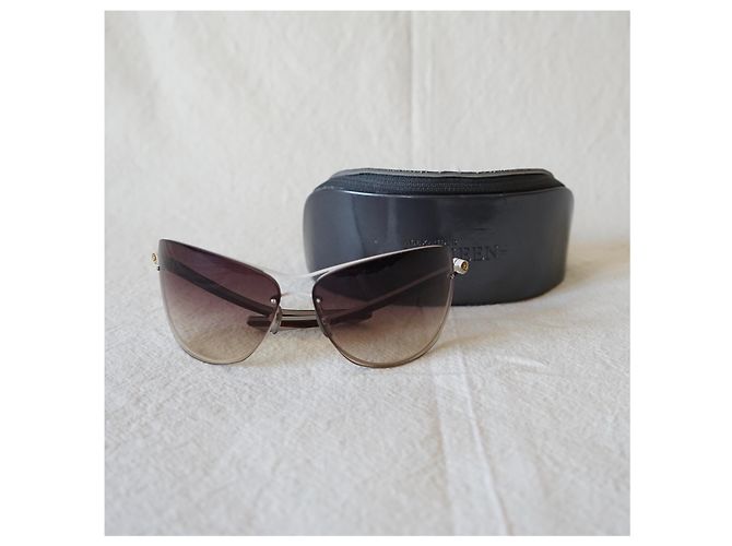 Gafas de sol extragrandes Alexander McQueen marrón degradado Multicolor - vista 7