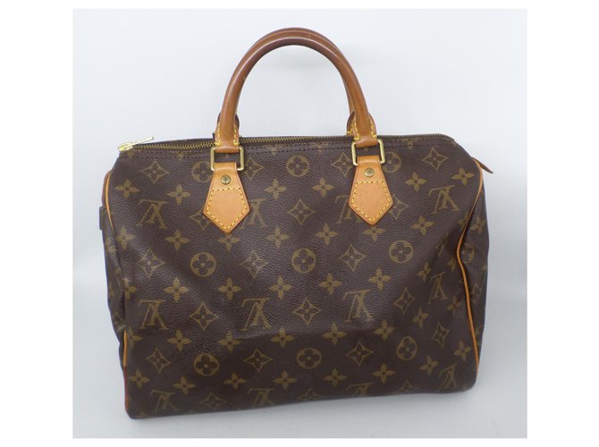 Louis Vuitton Speedy 30 Marrone - vista 2