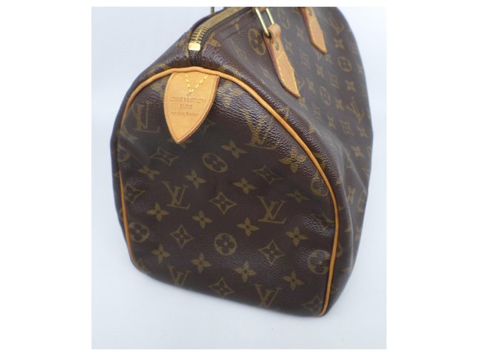Louis Vuitton Speedy 30 Marrone - vista 3