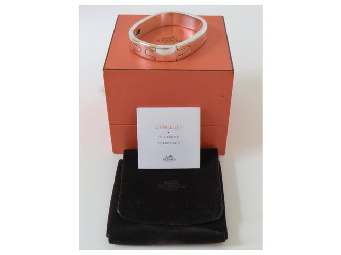 Hermès Mixed Armreif Silber - Ansicht 2