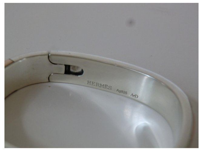 Hermès Mixed Armreif Silber - Ansicht 4