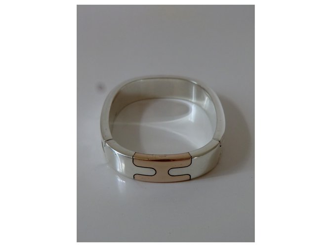 Hermès Mixed Armreif Silber - Ansicht 5