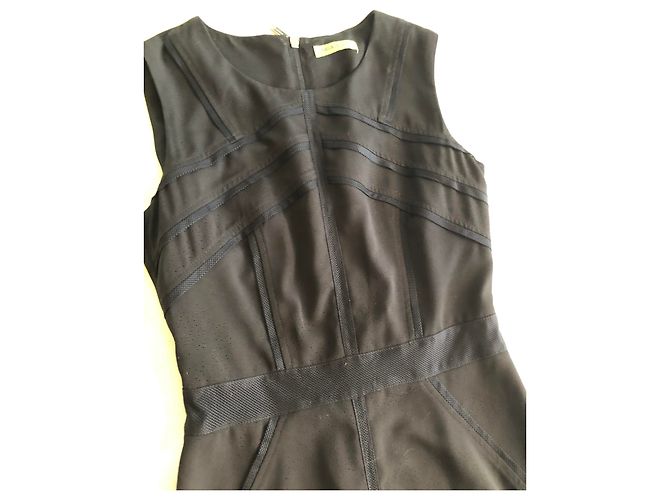 Versace Kleid schwarz mit Muster aus Polyester - Ansicht 2