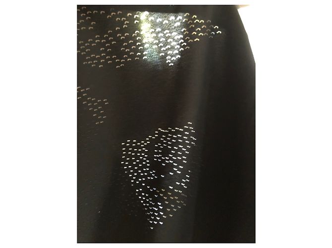 Versace Kleid schwarz mit Muster aus Polyester - Ansicht 5