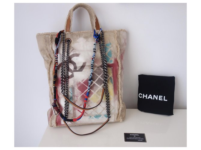 BORSA CHANEL GRAFFITI Multicolore - vista 2