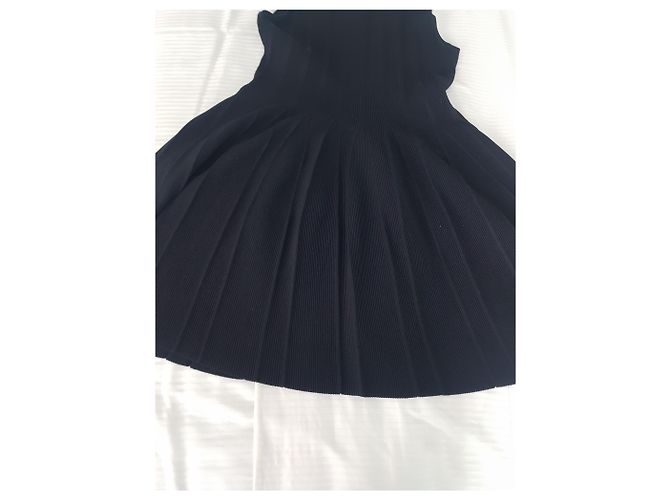 Rodier Stretchkleid im Alaïa-Stil Schwarz - Ansicht 5