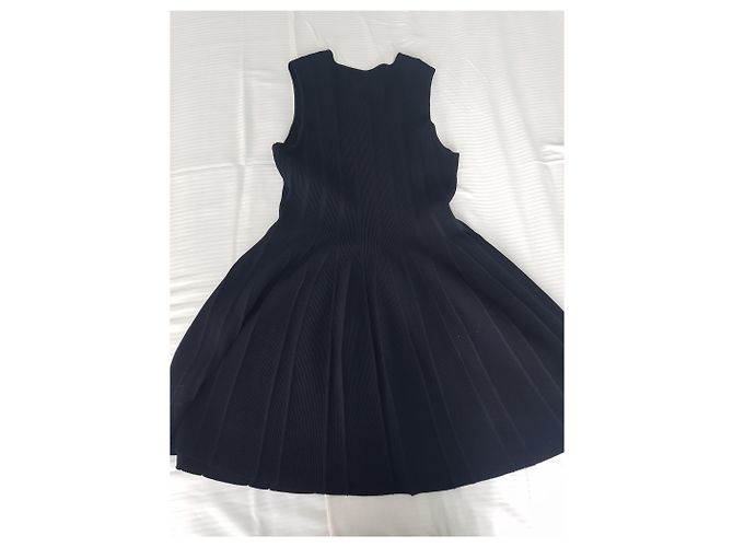 Rodier Stretchkleid im Alaïa-Stil Schwarz - Ansicht 6
