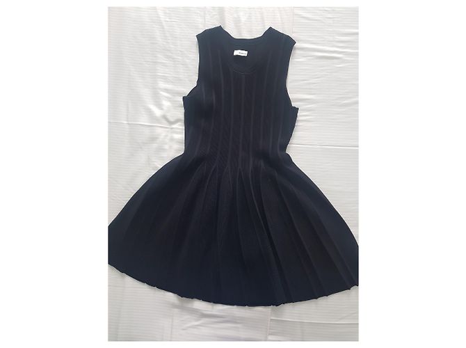 Rodier Stretchkleid im Alaïa-Stil Schwarz - Ansicht 9