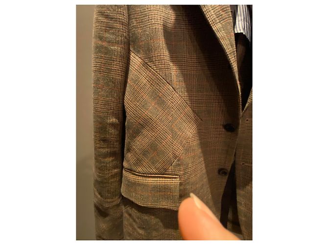 Chaqueta Sacai Avellana de Algodón - vista 6