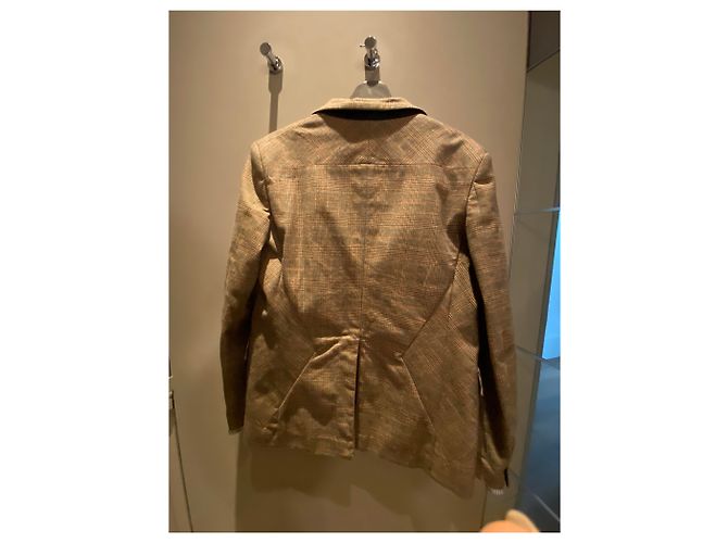 Chaqueta Sacai Avellana de Algodón - vista 8