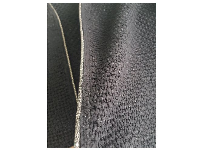 Rodier Strickjacke aus schwarzer Baumwolle - Ansicht 6