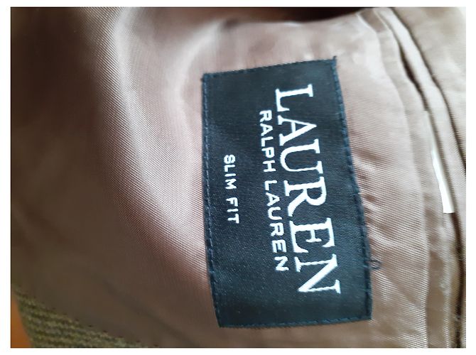 Chaqueta Blazer Ralph Lauren de Lana Color Cognac Coñac Castaña - vista 2