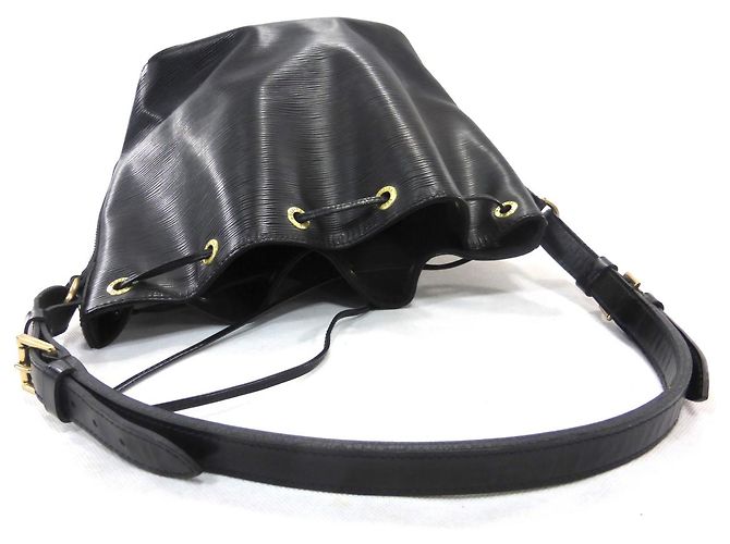 Louis Vuitton NOE PM PELLE NERA PPE Nero - vista 12
