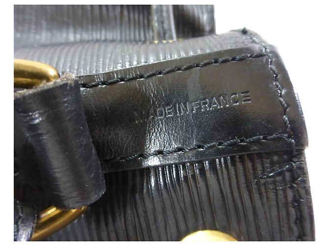 Louis Vuitton NOE PM PELLE NERA PPE Nero - vista 19