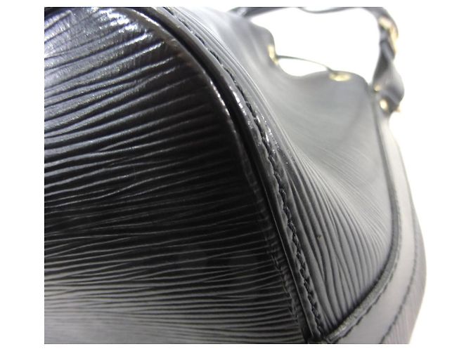 Louis Vuitton NOE PM PELLE NERA PPE Nero - vista 8