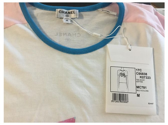 Chanel Camiseta Coco Cuba Cruise colección Blanco - vista 2