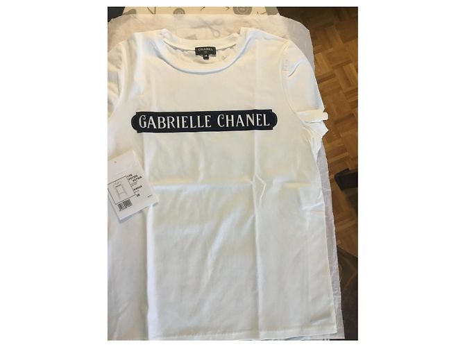 Camiseta Gabrielle Chanel Blanco - vista 3