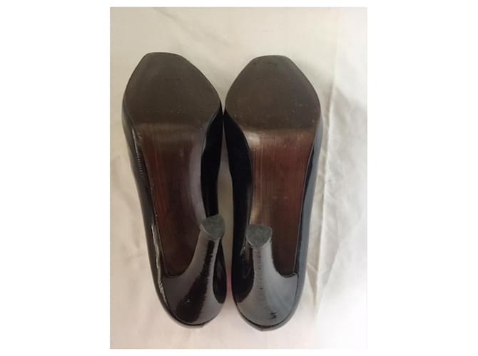 Stuart Weitzman Lackleder Pumps Schwarz - Ansicht 8