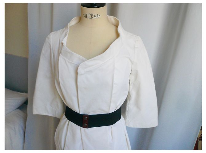 MARNI Cappotto estivo bianco chic e minimal T38 italien - vista 2