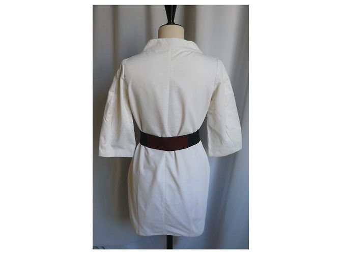 MARNI Cappotto estivo bianco chic e minimal T38 italien - vista 3
