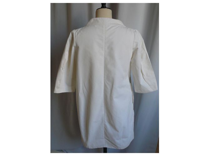 MARNI Cappotto estivo bianco chic e minimal T38 italien - vista 7
