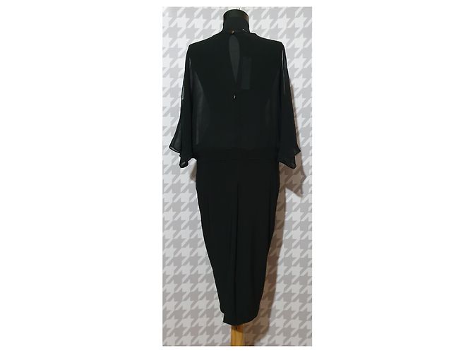Autre Marque Orna Farho Schwarzes Kleid Größe 46 - Ansicht 5