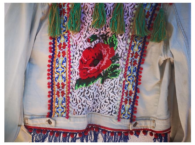 Autre Marque Chaqueta Ancient Tailoring de algodón azul marino - vista 10