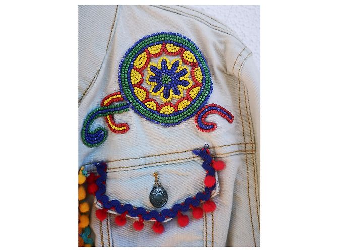 Autre Marque Chaqueta Ancient Tailoring de algodón azul marino - vista 16