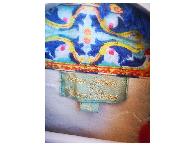 Autre Marque Chaqueta Ancient Tailoring de algodón azul marino - vista 2
