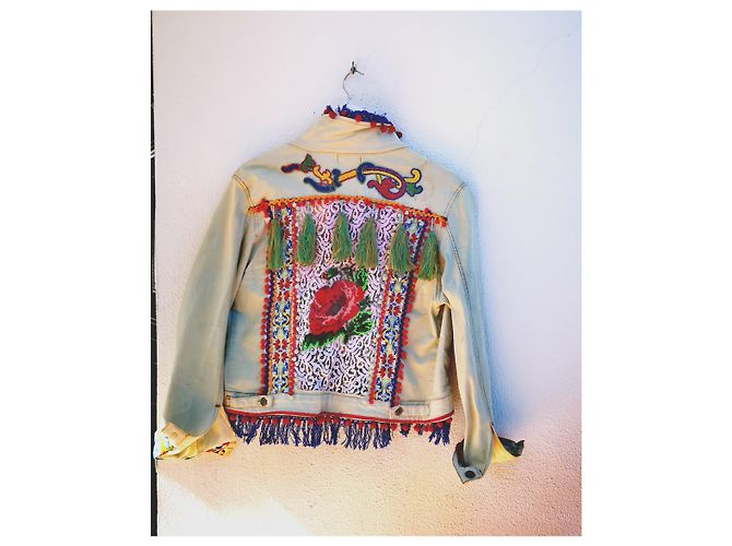 Autre Marque Chaqueta Ancient Tailoring de algodón azul marino - vista 5