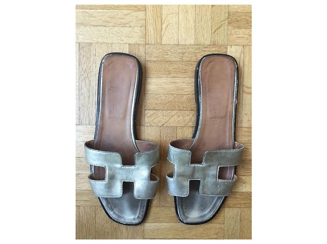 Hermès Sandalen Golden - Ansicht 2