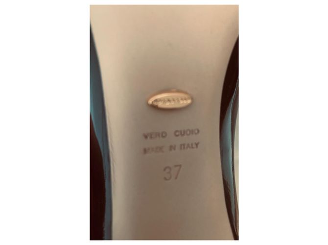 Décolleté Sergio Rossi Godiva in vernice nera Nero - vista 5