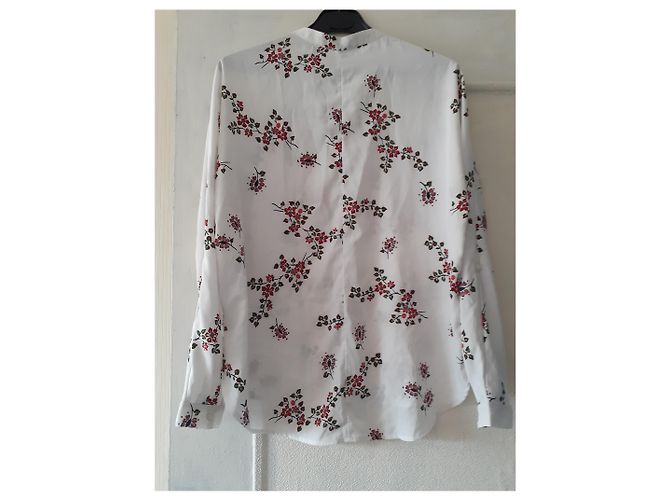 Camicetta Abercrombie & Fitch con Collo Lavallière Eggshell Bianco sporco - vista 3