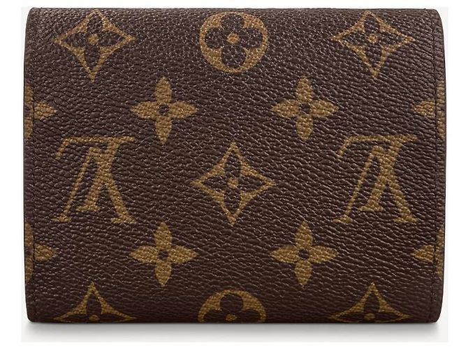 Cartera Louis Vuitton Victorine Monogram Canvas Marrón Castaño - vista 4