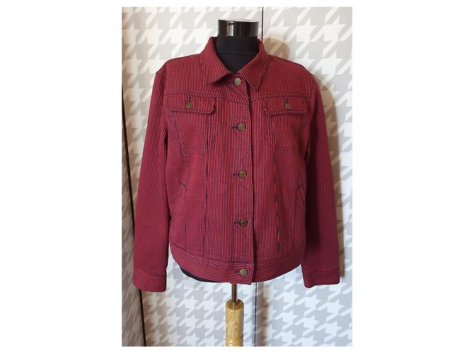 Giacca Ralph Lauren Lauren Jeans Co. Rossa Blu - vista 2