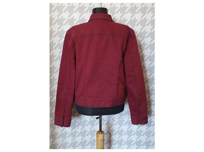 Giacca Ralph Lauren Lauren Jeans Co. Rossa Blu - vista 3