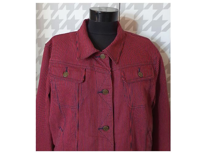 Giacca Ralph Lauren Lauren Jeans Co. Rossa Blu - vista 4