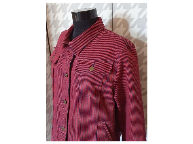 Giacca Ralph Lauren Lauren Jeans Co. Rossa Blu - vista 5