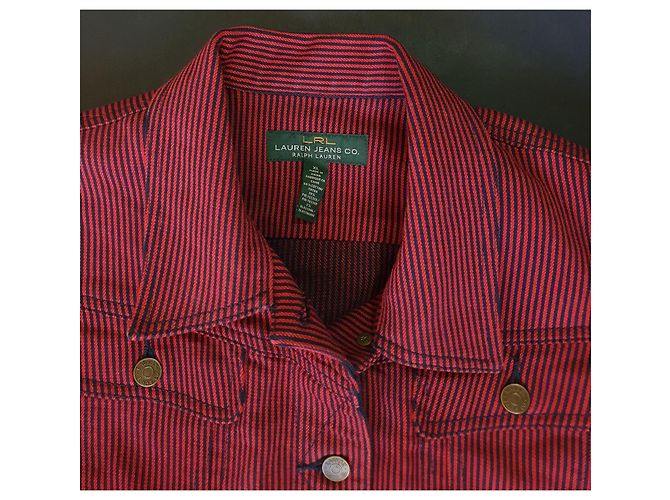 Giacca Ralph Lauren Lauren Jeans Co. Rossa Blu - vista 6