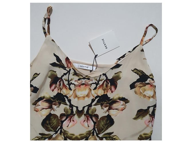 Top sin mangas Gestuz floral de viscosa Multicolor - vista 4
