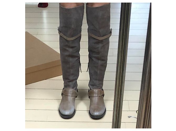 Botas Brunello Cucinelli de piel / nobuck - vista 11